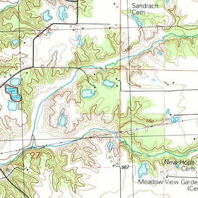 United States Geological Survey Worden, IL (1991, 24000-Scale) digital map
