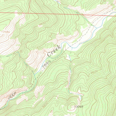 United States Geological Survey Workman Creek, CO (1964, 24000-Scale) digital map