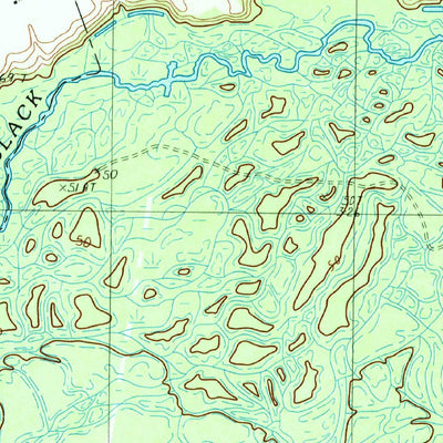 United States Geological Survey Workman, SC (1990, 24000-Scale) digital map