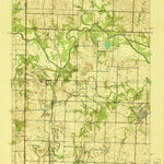 United States Geological Survey Worland, MO-KS (1940, 24000-Scale) digital map