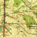 United States Geological Survey Worland, MO-KS (1940, 24000-Scale) digital map