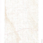 United States Geological Survey Worland SE, WY (1967, 24000-Scale) digital map