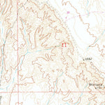 United States Geological Survey Worland SE, WY (1967, 24000-Scale) digital map