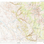 United States Geological Survey Worland, WY (1979, 100000-Scale) digital map
