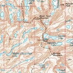 United States Geological Survey Worland, WY (1979, 100000-Scale) digital map