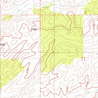 United States Geological Survey Worley, ID (1981, 24000-Scale) digital map