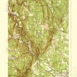 United States Geological Survey Woronoco, MA (1942, 31680-Scale) digital map