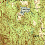 United States Geological Survey Woronoco, MA (1942, 31680-Scale) digital map