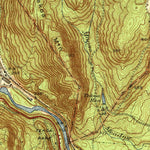 United States Geological Survey Woronoco, MA (1942, 31680-Scale) digital map