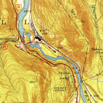 United States Geological Survey Woronoco, MA (1951, 31680-Scale) digital map