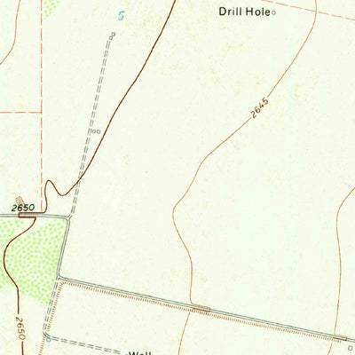 United States Geological Survey Worsham, TX (1971, 24000-Scale) digital map