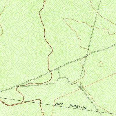 United States Geological Survey Worsham, TX (1971, 24000-Scale) digital map