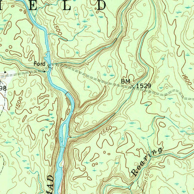 United States Geological Survey Worth Center, NY (1960, 24000-Scale) digital map