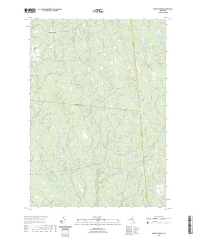 United States Geological Survey Worth Center, NY (2023, 24000-Scale) digital map