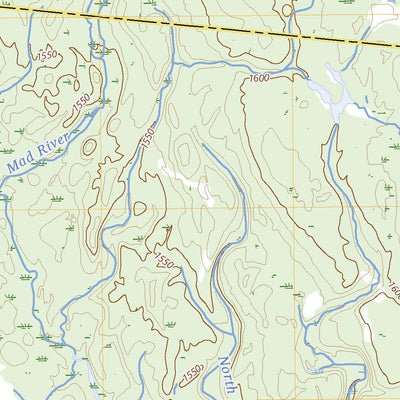 United States Geological Survey Worth Center, NY (2023, 24000-Scale) digital map