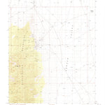 United States Geological Survey Worthington Peak, NV (1985, 24000-Scale) digital map