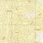 United States Geological Survey Worthington Peak, NV (1985, 24000-Scale) digital map