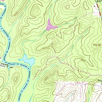 United States Geological Survey Worthville, GA (1964, 24000-Scale) digital map