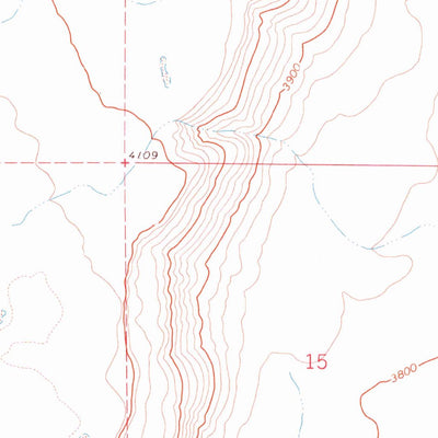 United States Geological Survey Wrangle Butte, OR (1972, 24000-Scale) digital map