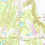 United States Geological Survey Wren, MS (1966, 24000-Scale) digital map