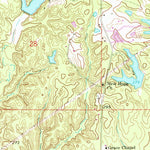 United States Geological Survey Wren, MS (1966, 24000-Scale) digital map