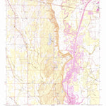 United States Geological Survey Wren, MS (1992, 24000-Scale) digital map