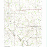 United States Geological Survey Wren, OH-IN (1960, 24000-Scale) digital map