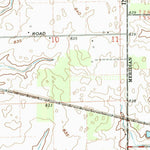 United States Geological Survey Wren, OH-IN (1960, 24000-Scale) digital map