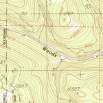 United States Geological Survey Wren, OR (1984, 24000-Scale) digital map