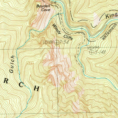 United States Geological Survey Wren Peak, CA (1986, 24000-Scale) digital map