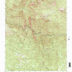 United States Geological Survey Wren Peak, CA (1992, 24000-Scale) digital map