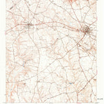 United States Geological Survey Wrens, GA (1950, 24000-Scale) digital map