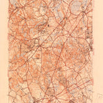 United States Geological Survey Wrentham, MA (1940, 31680-Scale) digital map