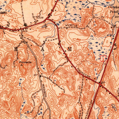 United States Geological Survey Wrentham, MA (1940, 31680-Scale) digital map