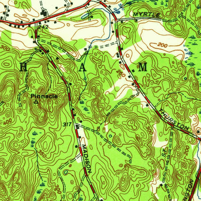 United States Geological Survey Wrentham, MA (1945, 24000-Scale) digital map