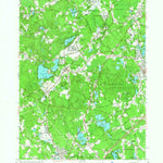 United States Geological Survey Wrentham, MA (1964, 24000-Scale) digital map