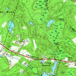 United States Geological Survey Wrentham, MA (1964, 24000-Scale) digital map