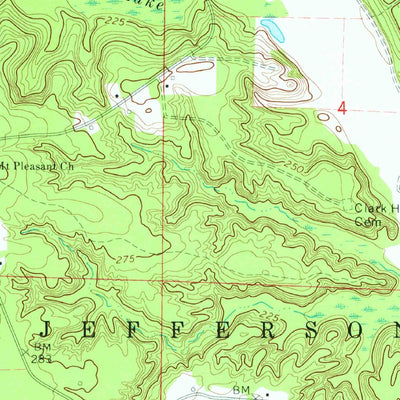United States Geological Survey Wright, AR (1970, 24000-Scale) digital map