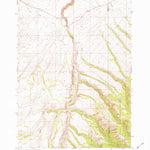 United States Geological Survey Wright Creek, ID (1965, 24000-Scale) digital map