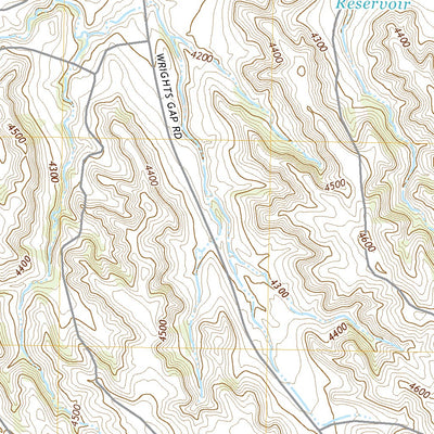 United States Geological Survey Wright Gap, NE (2021, 24000-Scale) digital map