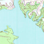 United States Geological Survey Wright Patman Lake, TX (1954, 24000-Scale) digital map