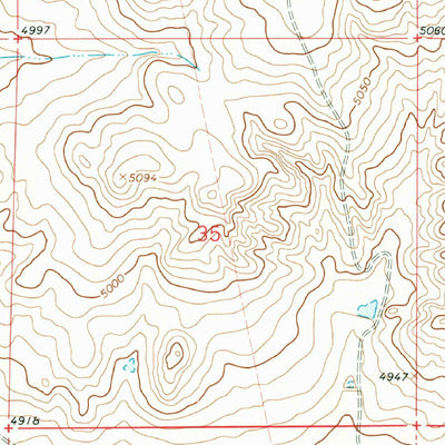 United States Geological Survey Wright Ranch, NM (1967, 24000-Scale) digital map