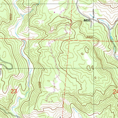 United States Geological Survey Wrights Reservoir, CO (1983, 24000-Scale) digital map
