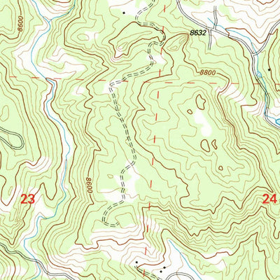 United States Geological Survey Wrights Reservoir, CO (1994, 24000-Scale) digital map