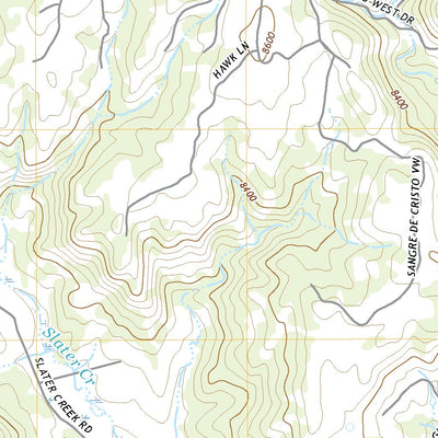 United States Geological Survey Wrights Reservoir, CO (2022, 24000-Scale) digital map