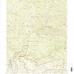 United States Geological Survey Wrights Ridge, CA (1995, 24000-Scale) digital map