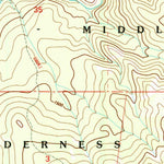 United States Geological Survey Wrights Ridge, CA (1995, 24000-Scale) digital map