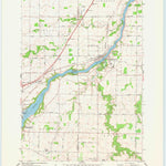 United States Geological Survey Wrightstown, WI (1974, 24000-Scale) digital map
