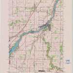 United States Geological Survey Wrightstown, WI (1992, 24000-Scale) digital map