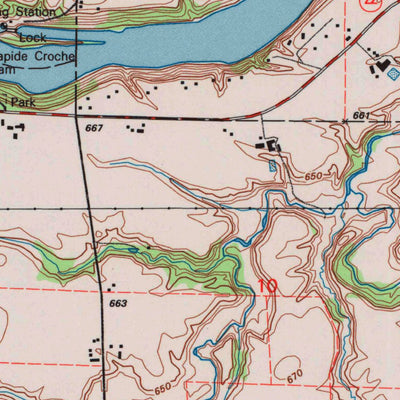 United States Geological Survey Wrightstown, WI (1992, 24000-Scale) digital map